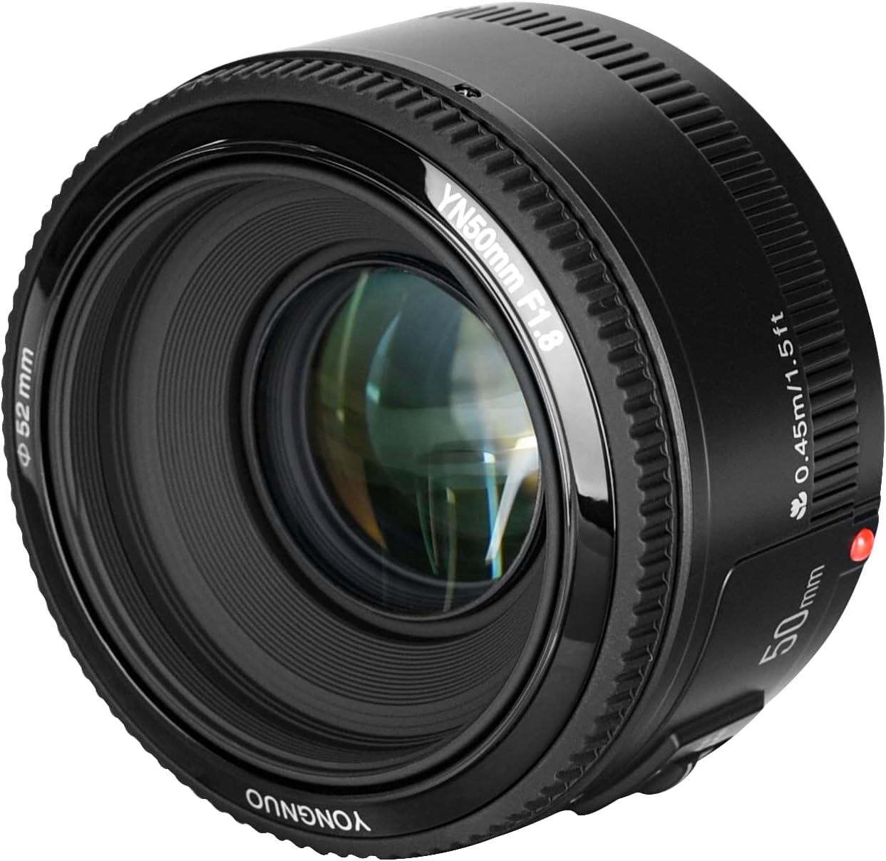 YONGNUO Canon YN50mm F1.8 Monofocal Lens Canon EF Mount Full Size Standard Lens