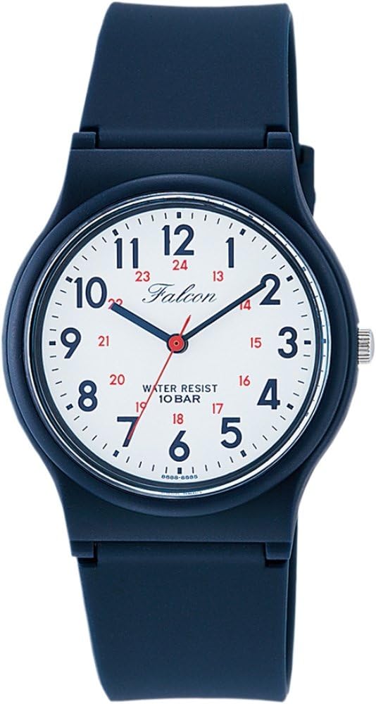 Citizen Q&Q VP46 Series 1 Analog Waterproof Wristwatch with Urethane Strap, navy