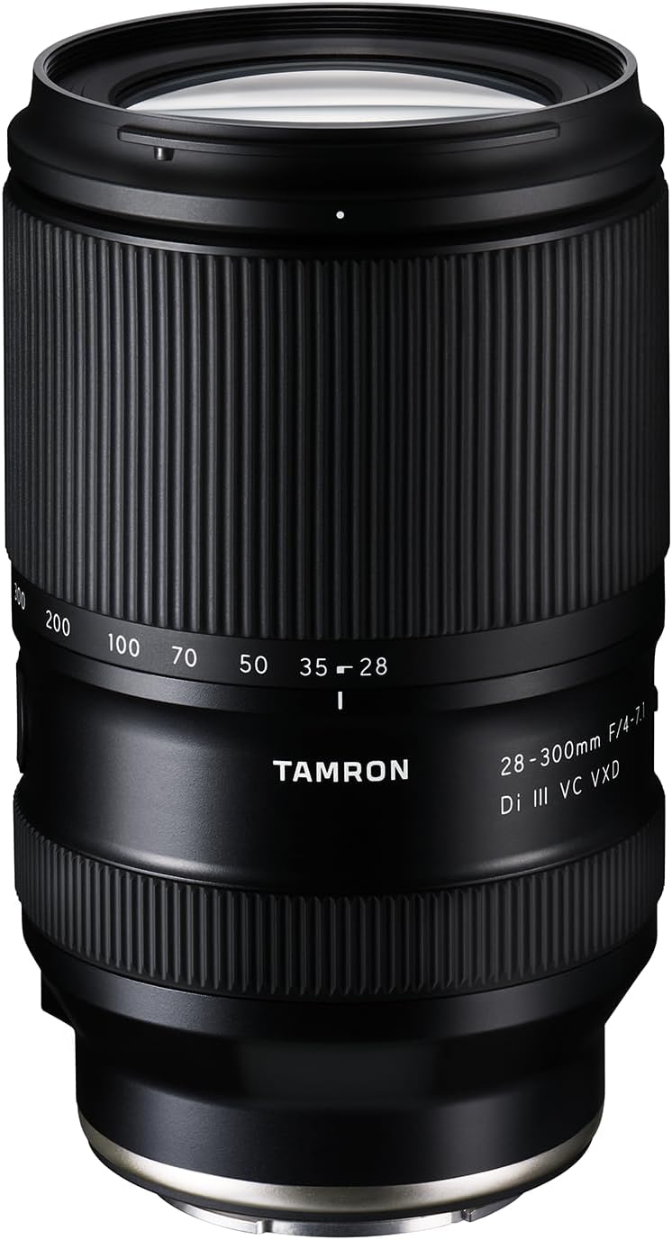 Tamron 28-300mm F/4-7.1 Di III VC VXD for Sony E-Mount (Model:A074S) 10.7x High Magnification Zoom Lens