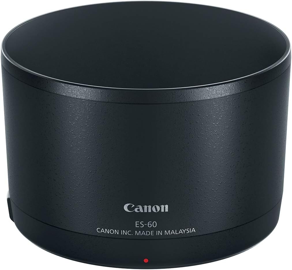 Canon Camera US ES-60 Lens Hood, Black, Full Size (2440C001)