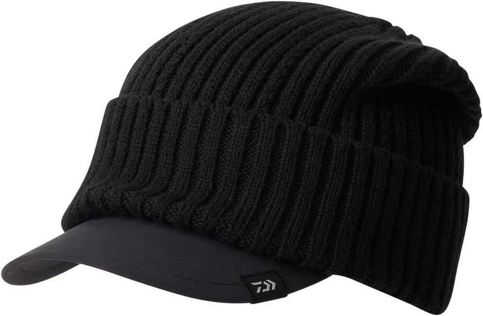 Daiwa DC-9324W Knit Cap with Brim One Size (2024 Model)