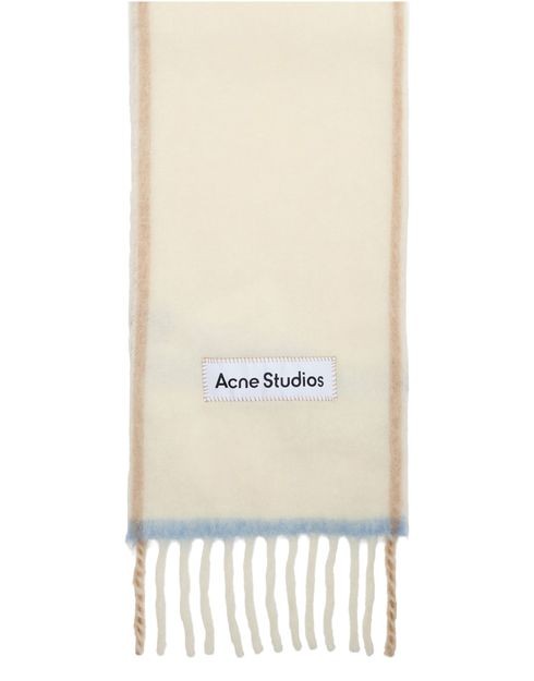 ACNE Wool mohair scarf - Image 1