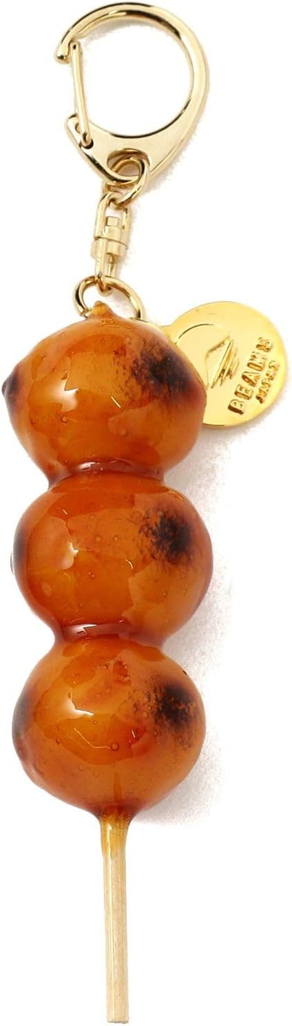 Beams Japan Small Goods Sampuru Kobo Bespoke Food Sample Key Chain 1 Mitarashi Dumpling, Mitarashi Bun
