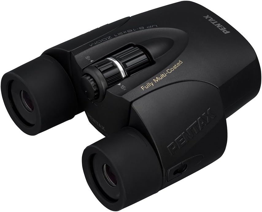 Pentax UP 8-16x21 Black Binoculars (Black) by Pentax