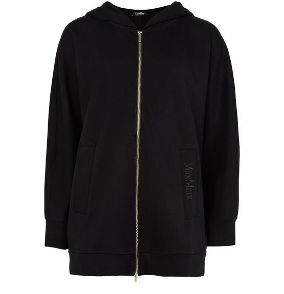 S MAX MARA Verbano zipped hoodie - Image 1