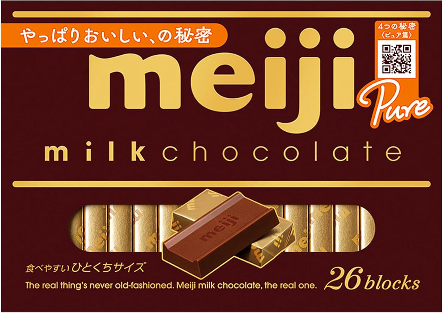 Meiji Milk Chocolate Box, 4.2 oz (120 g) x 6 Packs