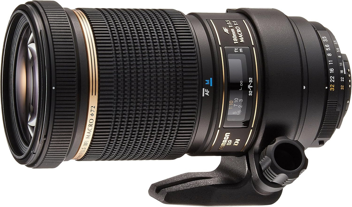 TAMRON 単焦点マクロレンズ SP AF180mm F3.5 Di MACRO 1:1 ニコン用 フルサイズ対応 B01N
