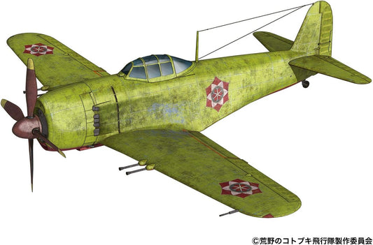 Plex/Platz KHK144-6 Kotobuki Squadron of the Wilderness Shiden Kai Liberty Affiliation Affiliation Affiliation Airplane Specifications, 1/144 Scale, 2 Machine Set, Plastic Model