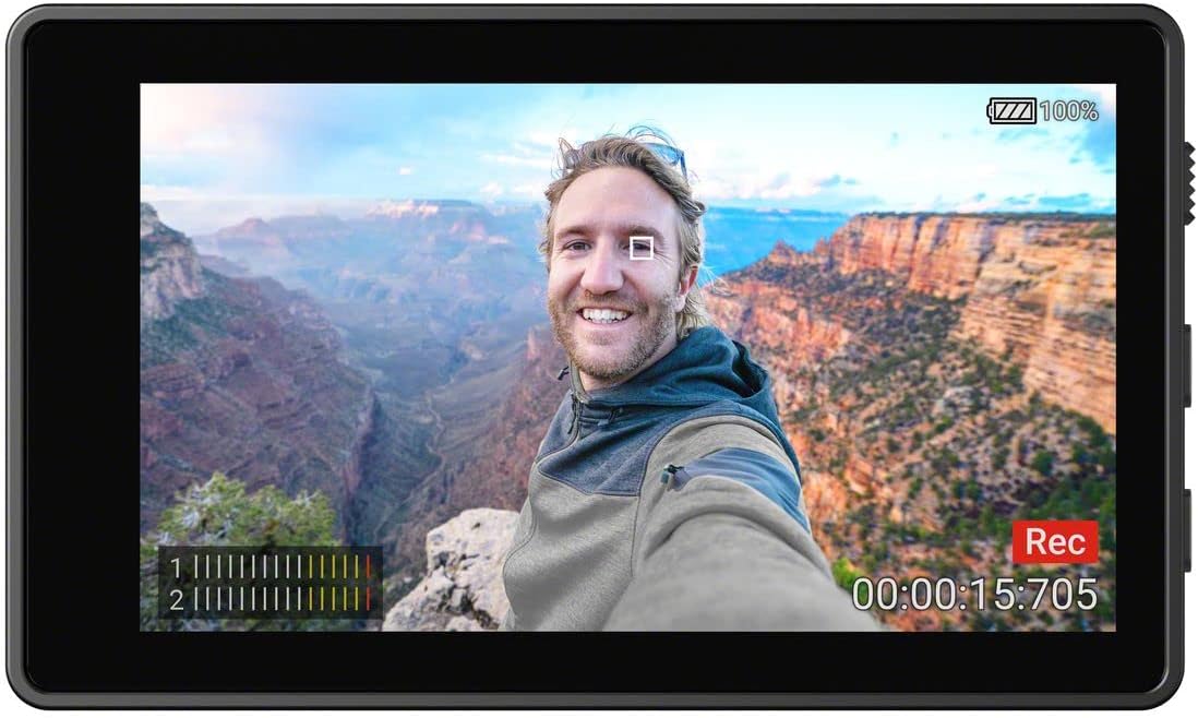 Sony Vlog Monitor / Xperia Pro-I Compatible / 3.5" / 16:9 / Resolution 1280 x 720 (HD) / XQZ-IV01 Black