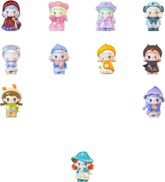 TOYBEBOP YAYA 「魔法学院」 シリーズ PVC製 トレーディングフィギュア 10個入りBOX