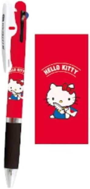Kamio Japan Jetstream 304674 Hello Kitty 3-Color Ballpoint Pen, 0.5mm