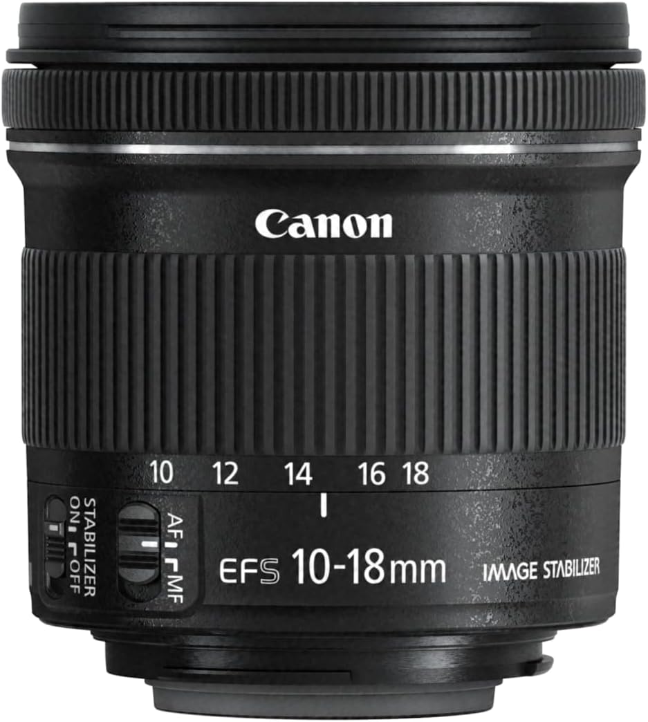 Canon Ultra Wide Angle Zoom Lens EF-S 10-18 mm f/4.5-5.6 IS STM APS-C compatible EF-S 10-18 IS STM