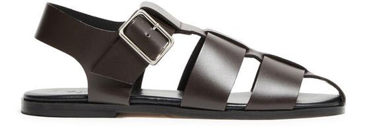 AEYDE Whit calf leather sandals - Image 1