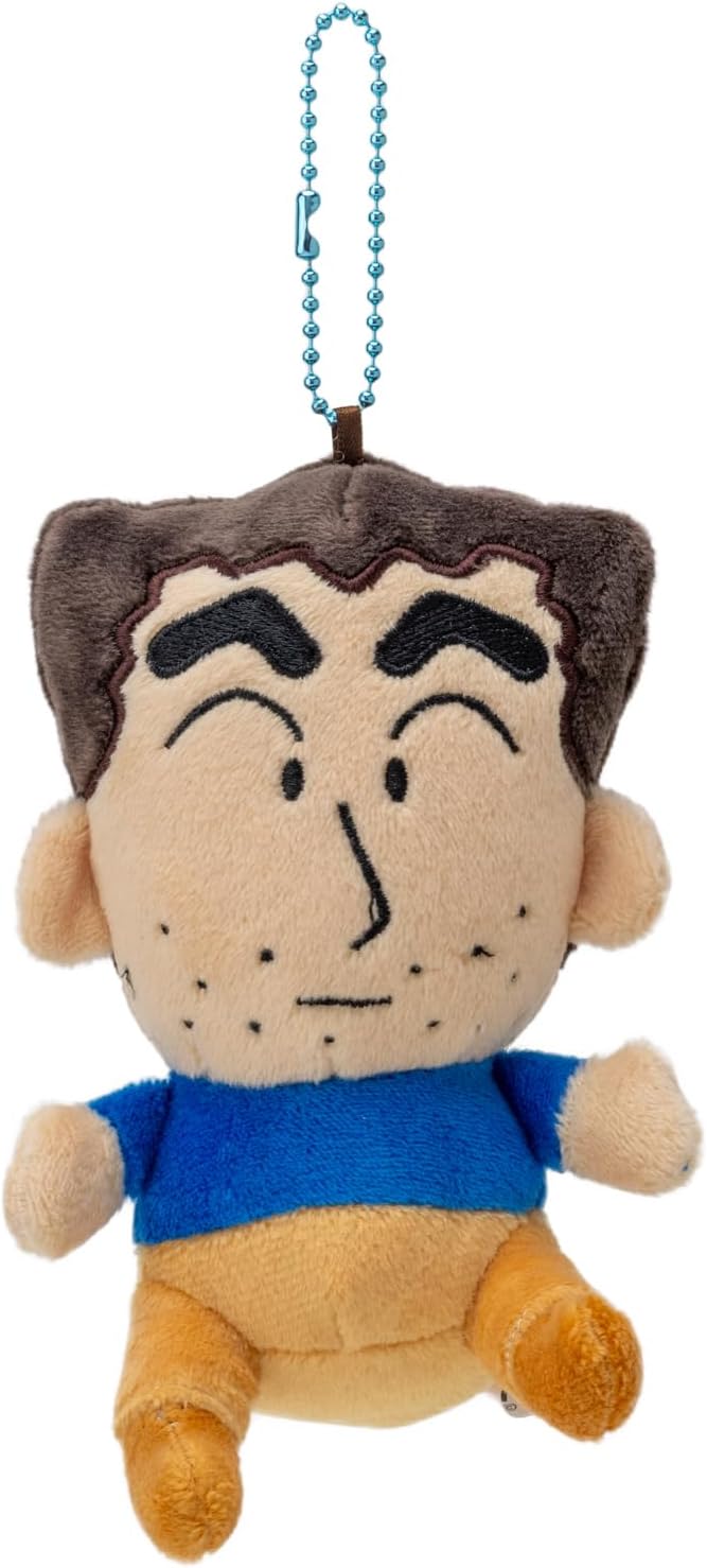 Tees Factory Crayon Shin-chan Plush Mascot Hiroshi H12 x W8 D 5.4 cm KS-5521383HR