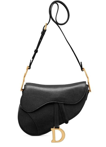 DIOR Medium soft Saddle bag with strap goatskin - Image 1