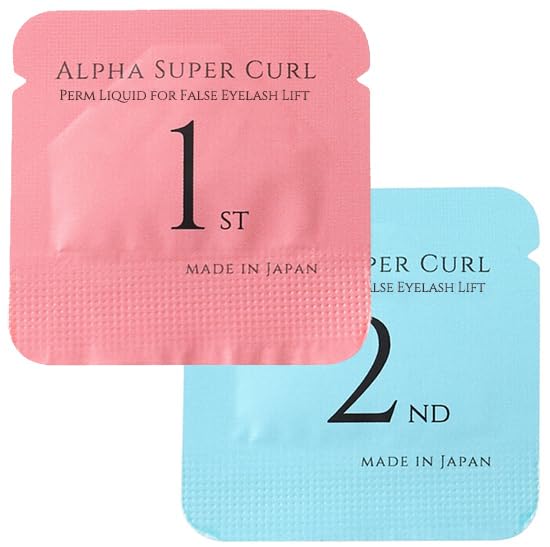 5 Minutes Made in Japan! Eyelash Perm Liquid Oxidized Pouch Type (1 Set)