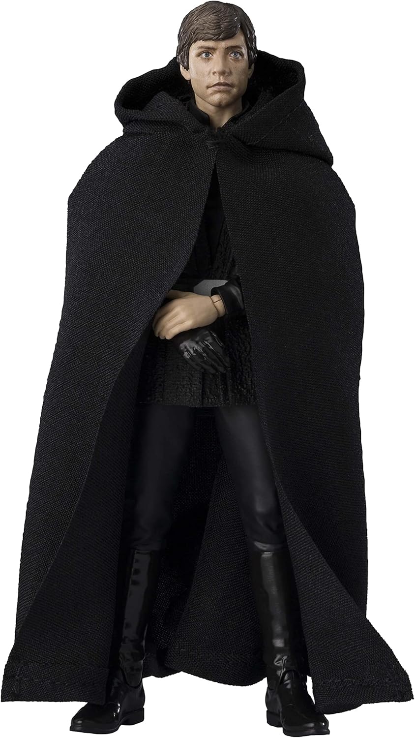 S.H. Figuarts Star Wars The Mandalorian Luke Skywalker Approx. 5.5 inches (140 mm), PVC & ABS Pre-painted Action Figure