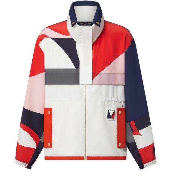 LOUIS VUITTON LV x AC Geometric Print Parka - Image 1