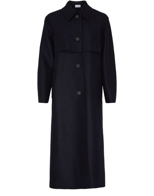 HARRIS WHARF LONDON プレスウールとフリース製 シールドコート - Image 1