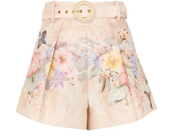 ZIMMERMANN Illuminate tuck shorts - Image 1