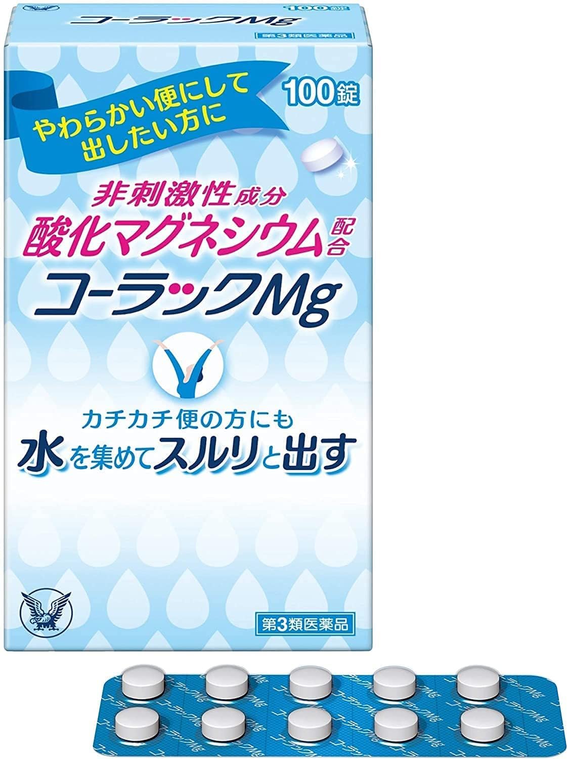 【第3類医薬品】コーラックMg 100錠 ×4