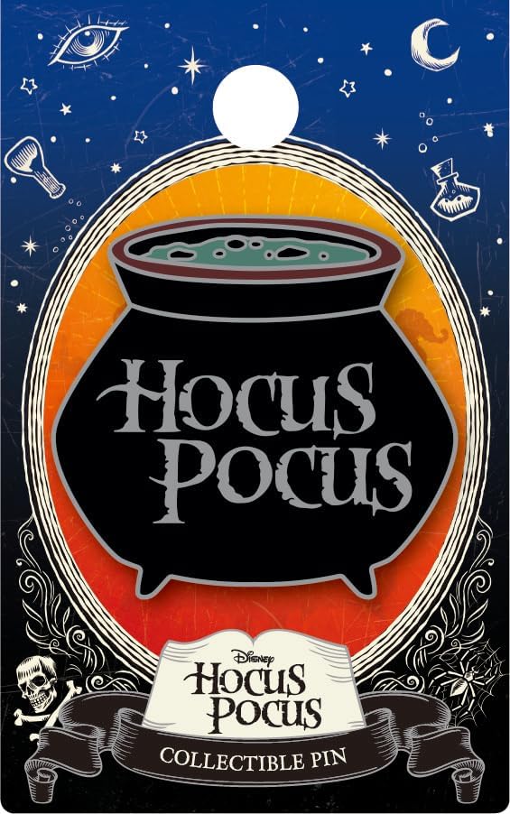 Pin esmaltado con logotipo de Hocus Pocus