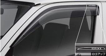 Toyota 08611-26190 Genuine Parts HIACE Side Visor RV Wide Type 1 Car Supply