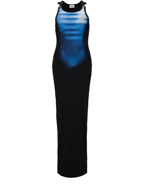 JEAN PAUL GAULTIER Male リブ編み ロングドレス - Image 1