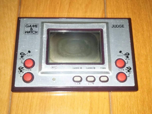 Game Watch "Judge JUDGE" Silver/Purple; Main Unit Only