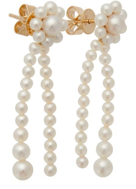 SOPHIE BILLE BRAHE Promenade de fleur イヤリング - Image 1