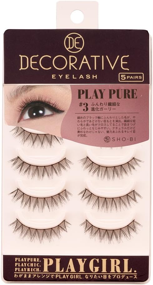 デコラティブアイラッシュ PLAY GIRL(プレイガール) PLAY PURE NO.3