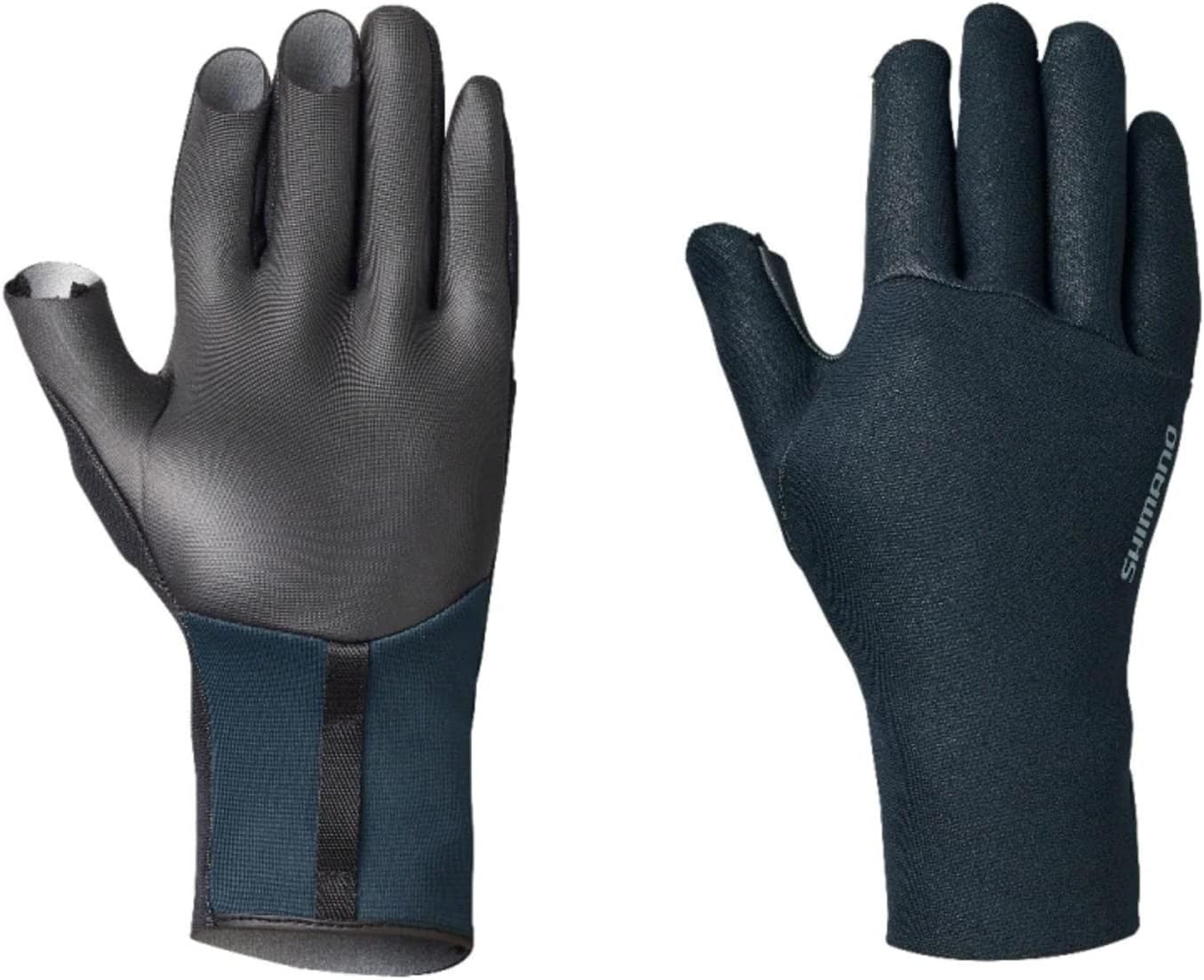 シマノ(SHIMANO) ダブル クロロプレン グローブ 3本カット