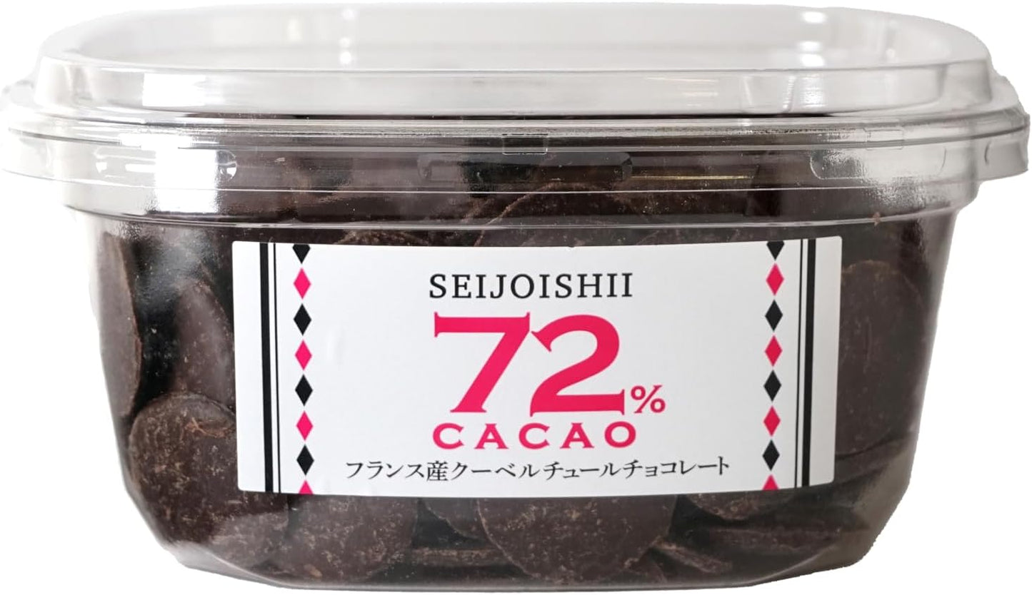 Seijo Ishii French Couverture Cacao 72% 8.1 oz (230 g)