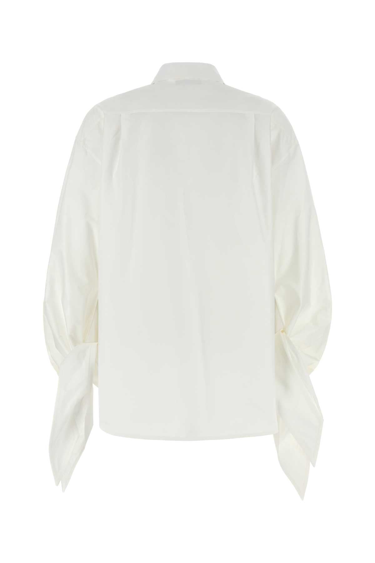 Balenciaga バレンシアガホワイトポップリンシャツ - Image 1