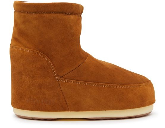 MOON BOOT Suede Icon Low Nolace アンクルブーツ - Image 1