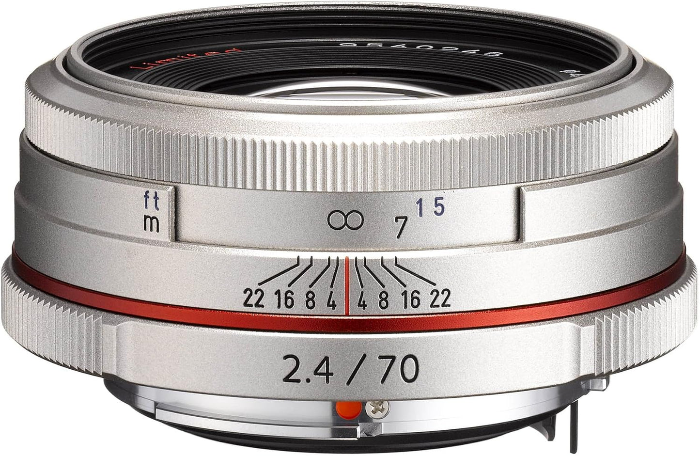 Pentax 21440 HD Objectif 70 mm f2.4 m Argent