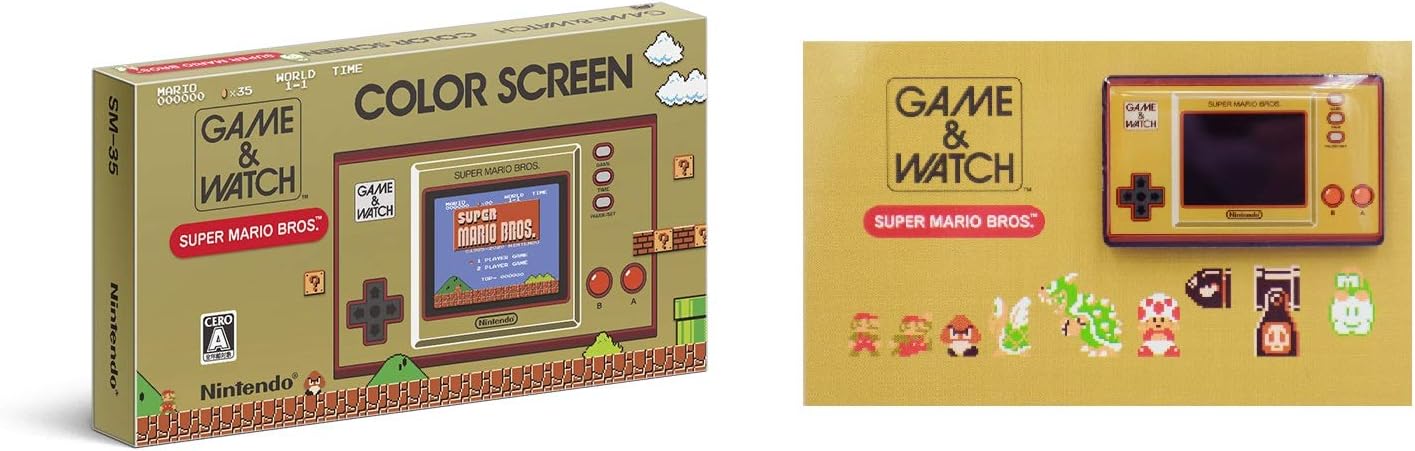 ゲーム&ウオッチ スーパーマリオブラザーズ (【限定】ゲーム&ウオッチ オリジナルピンズ 同梱)