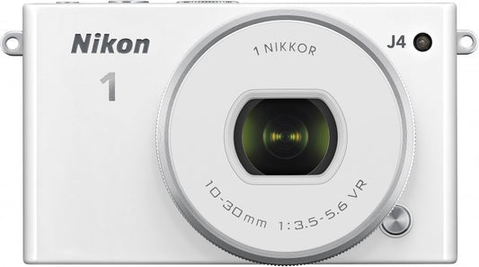 Nikon ミラーレス一眼 Nikon1 J4 標準パワーズームレンズキット ホワイト J4HPLKWH