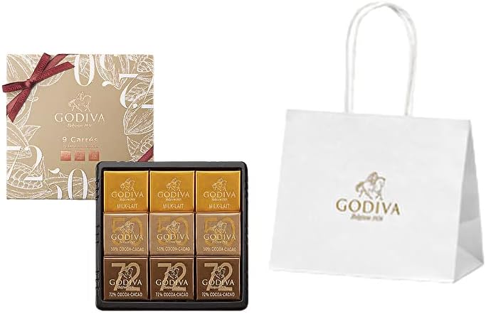 Godiva Curry Assortment (9 Pieces), 1 Box, Shopper Included, Western Confectionery, Chocolate, Gifts, Present, Year's Day, White Day, Valentine's Day, Mother's Day, GODIVA Assortment