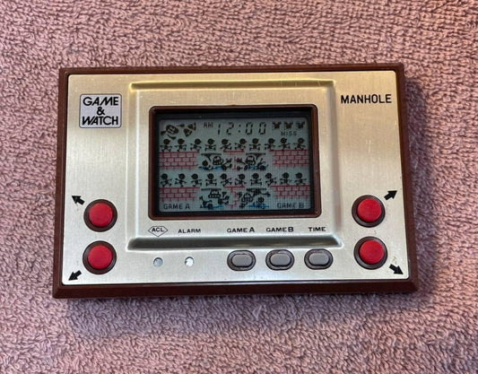 Game Watch Manhole Manhole Used Game & Watch