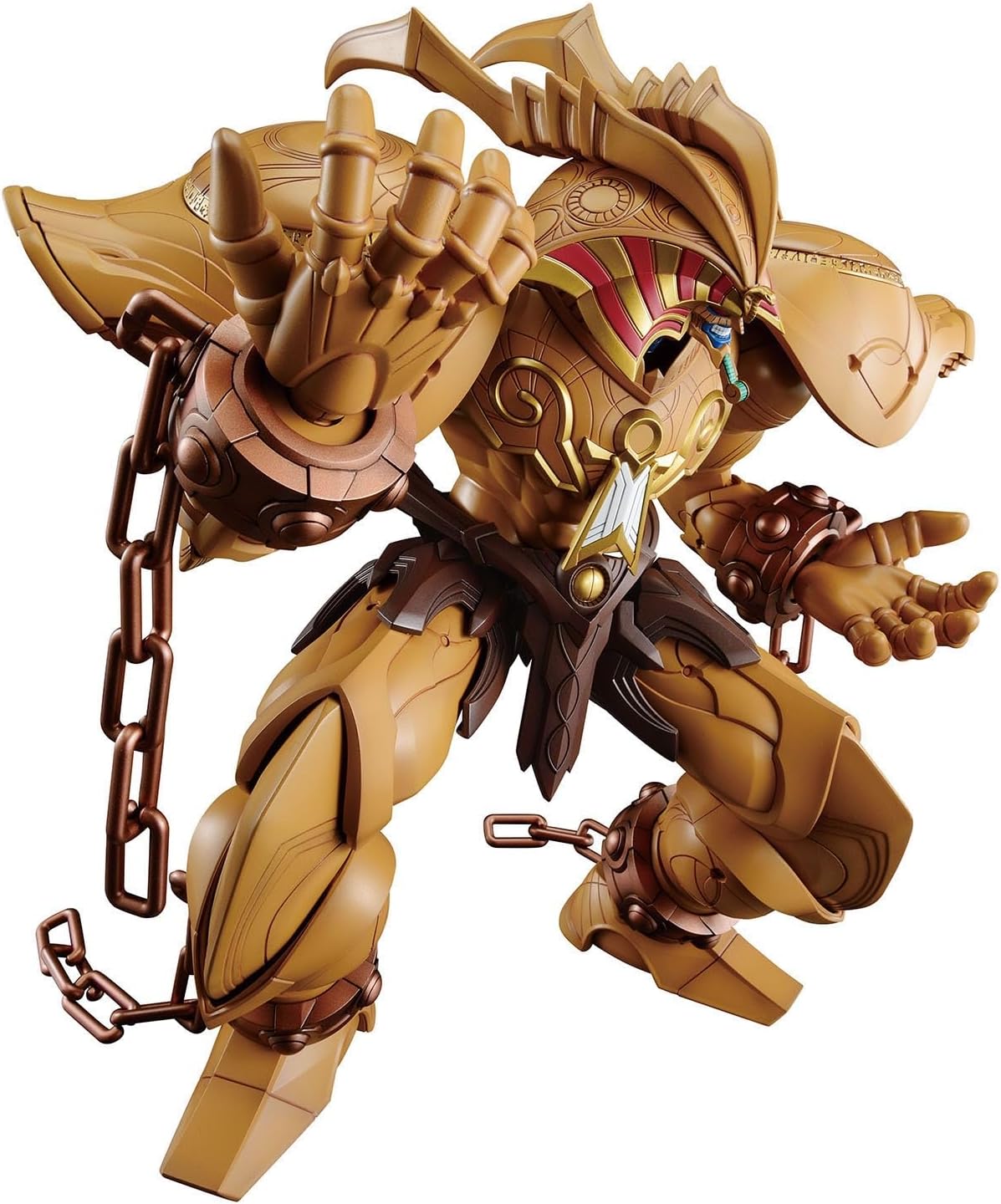 BANDAI SPIRITS Figure-rise Standard Amplified Yu-Gi-Oh! Duel Monsters Summoner God Exodia, Color-coded Plastic Model