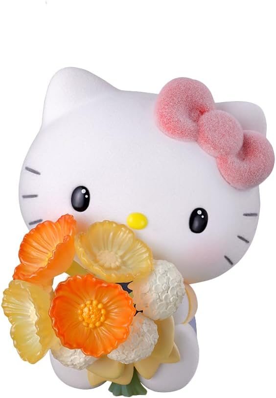Rowtashii Noise Mofamofy Sanrio Hello Kitty, Approx. 3.5 inches (90 mm), PVC, ABS & Nylon, Pre-painted Complete Figure
