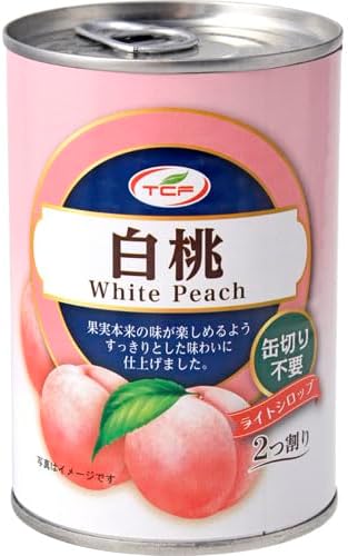 Tenchou Foods White Peach, 15.6 oz (425 g)