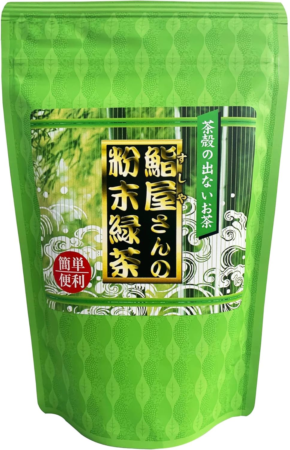 Sunpudo Green Tea Sushi Restaurant Powdered Green Tea | Commercial Use, 6.3 oz (180 g), Powder Free | Stand Pack with Zipper