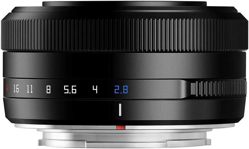 TTArtisan AF 27mm f/2.8 X-Mount Fujifilm X Black Lens Brand Optics