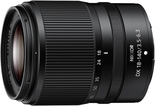Nikon NIKKOR Z DX 18-140mm f/3.5-6.3 VR Z Mount High Magnification Zoom Lens for Nikon NZDX18-140 Black