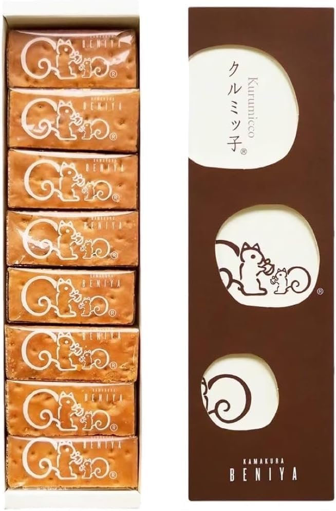 Summer Gift, Kamakura Beniya Walnut Set, 8 Pieces