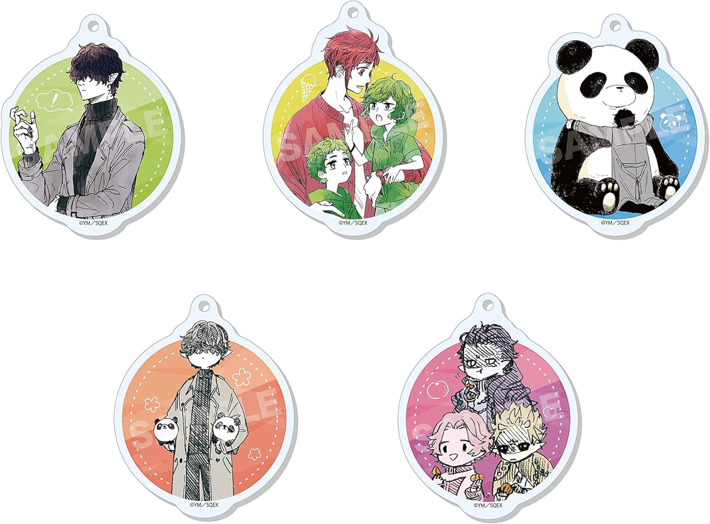 Holiday Wamono-san Marutto Stand Key Chain 01 Vol. 1, Box of 5