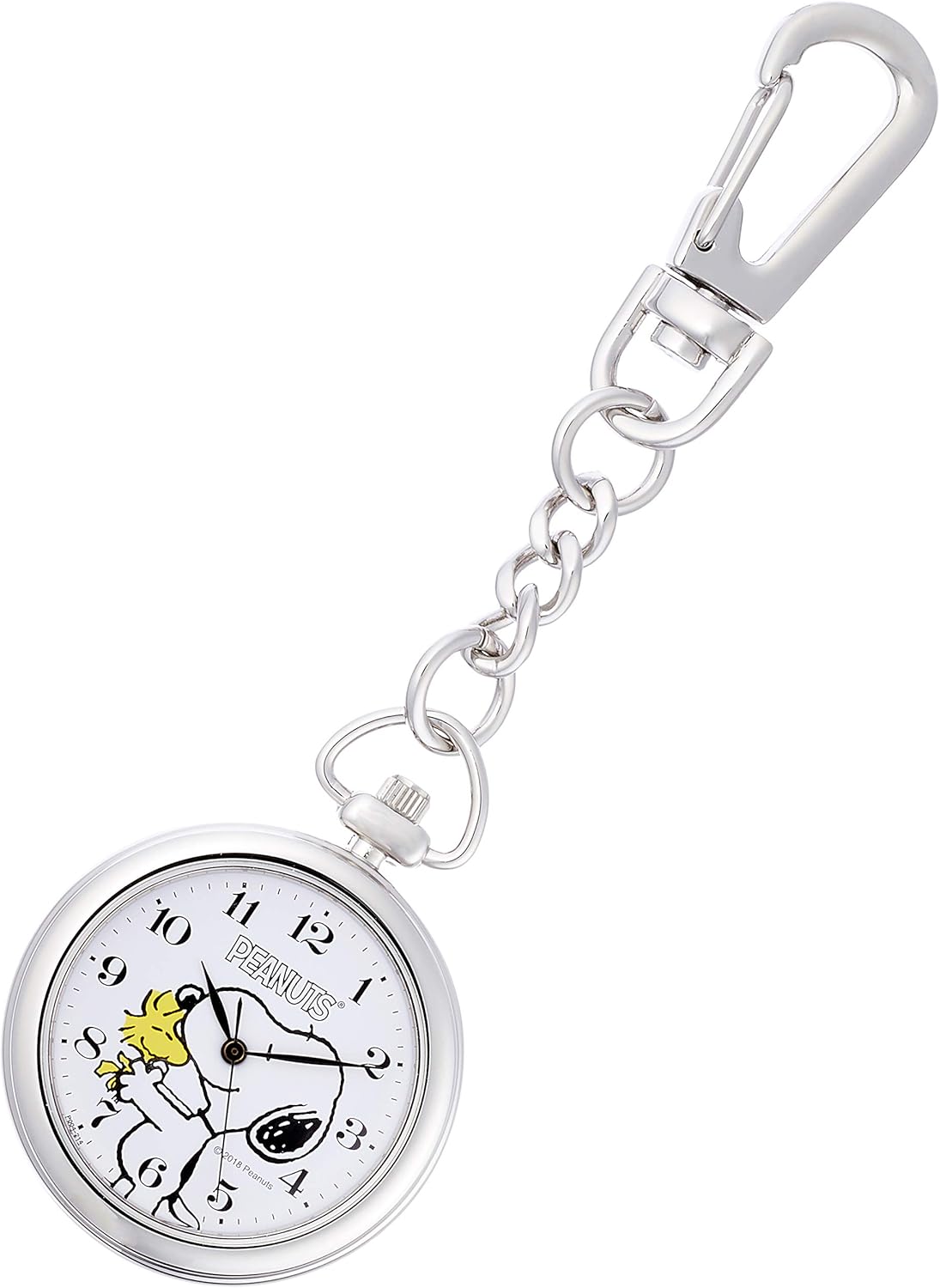 Citizen Q&Q Analog Wristwatch, Snoopy, silver1