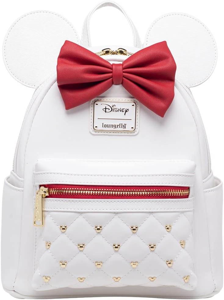 Loungefly Disney The Minnie Mouse Classic Series Mini Backpack - The Sweetheart, Multi-Colour, One Size, Wdbk2834